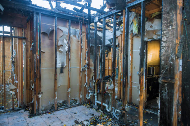 Professional Emergency Fire Cleanup technician working in Richfield, UT